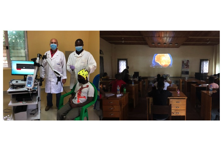 Epilessia in Africa: Sin dona  video elettroencefalografo