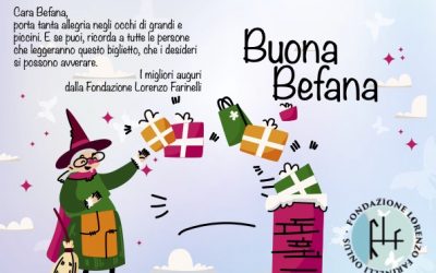 Epifania: la Fondazione Lorenzo Farinelli dona un sorriso ai bimbi del Salesi