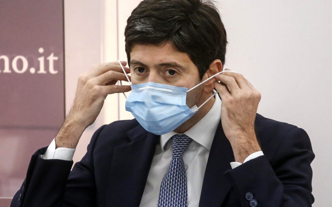 Mascherine, Speranza firma ordinanza