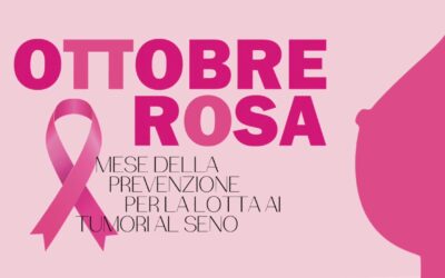 Ottobre è il mese della prevenzione del cancro al seno. Il 19 ottobre si celebra la Giornata Mondiale.