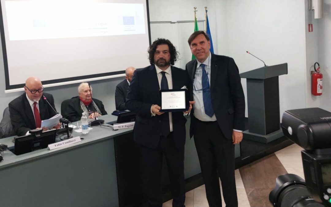 Daniele Damele, Presidente di Fasi e Federmanager Friuli Venezia Giulia, riceve il Premio “Eccellenze Europee”