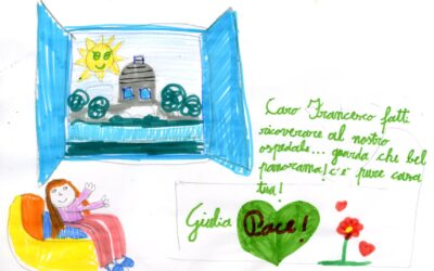 La leggerezza dei bambini malati per Papa Francesco